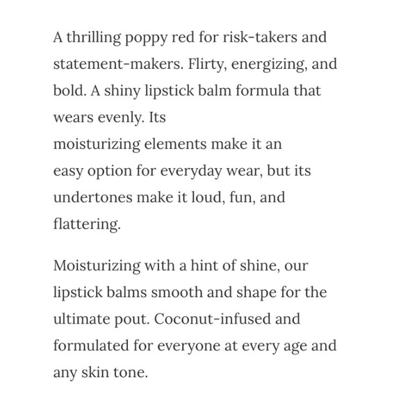 NWT Hola Neon Tinted Balm in Love Me - Picture 3 of 4